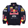 F1 RedBull Embroidered Vintage Racing Jacket Navy Blue