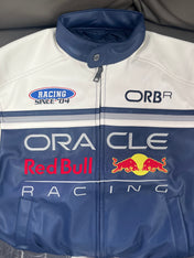 RedBull Racing Leather Vintage Racing Jacket