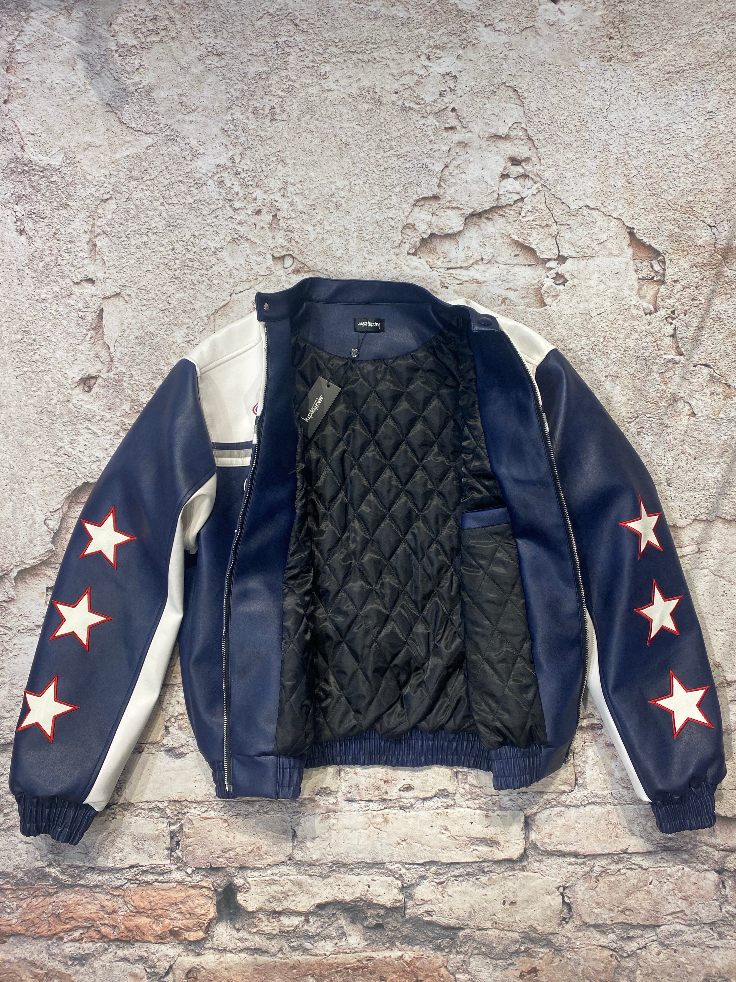 RedBull Racing Leather Vintage Racing Jacket