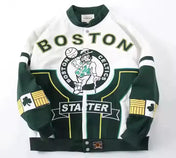 Rare BOSTON CELTICS Vintage Embroidered Jacket - Unisex
