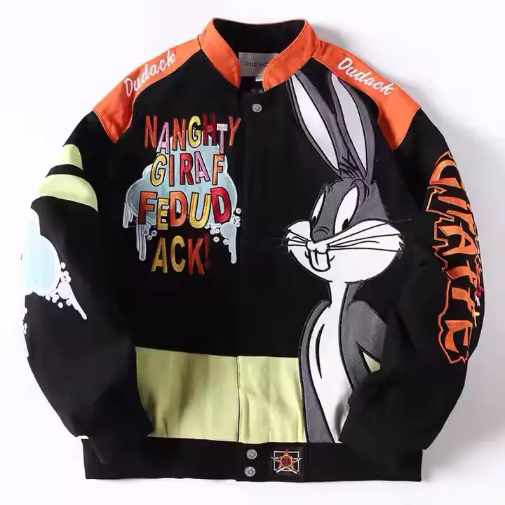Rare Bugs Bunny Vintage Embroidered Jacket - Unisex