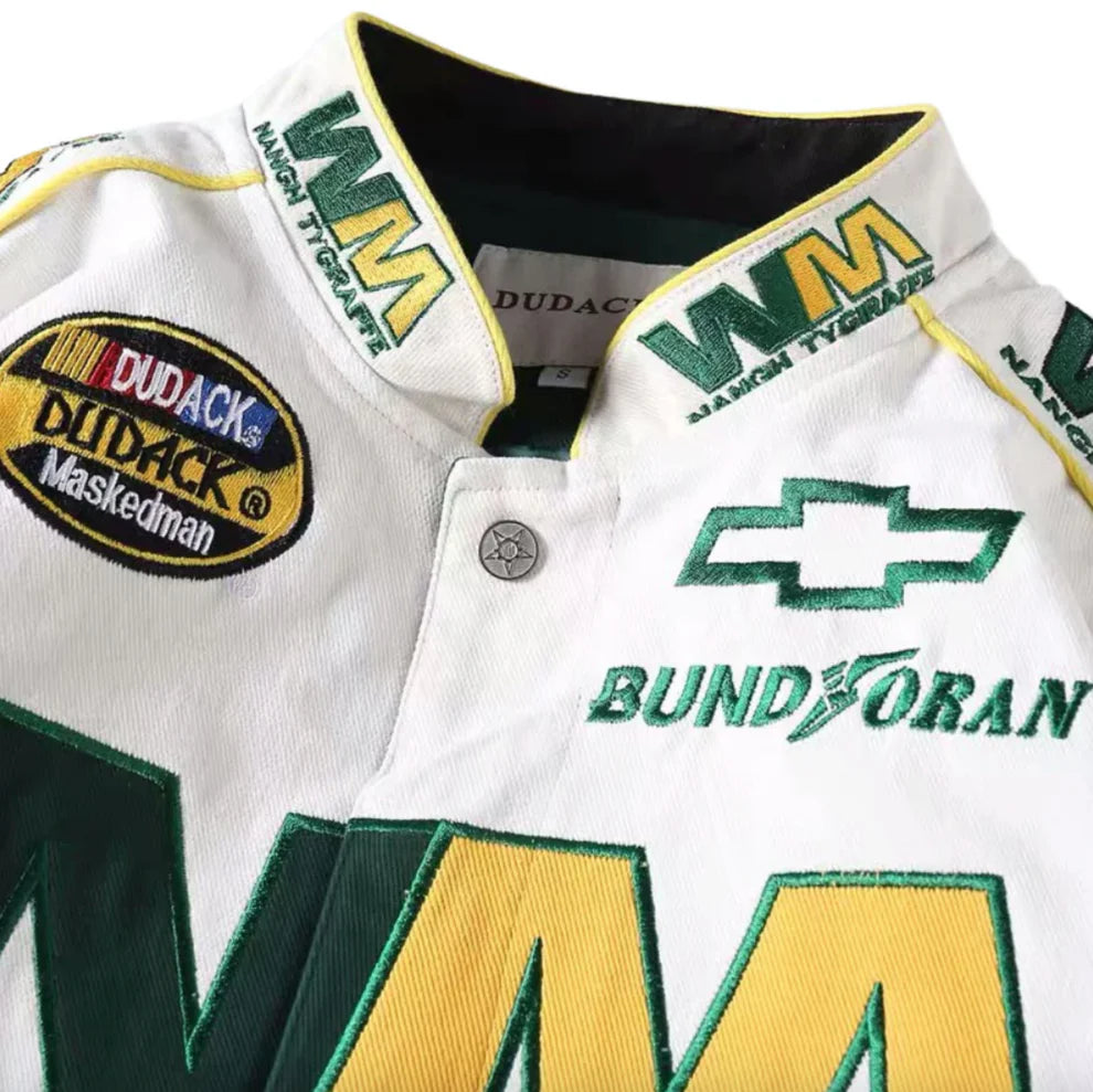 Rare David Hockney NASCAR Vintage Embroidered Jacket - Unisex