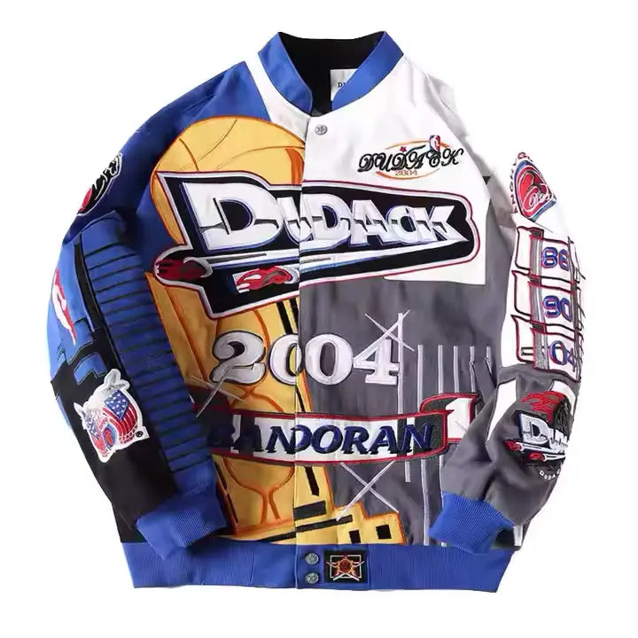 Rare Dudack 2004 NASCAR Vintage Embroidered Jacket - Unisex