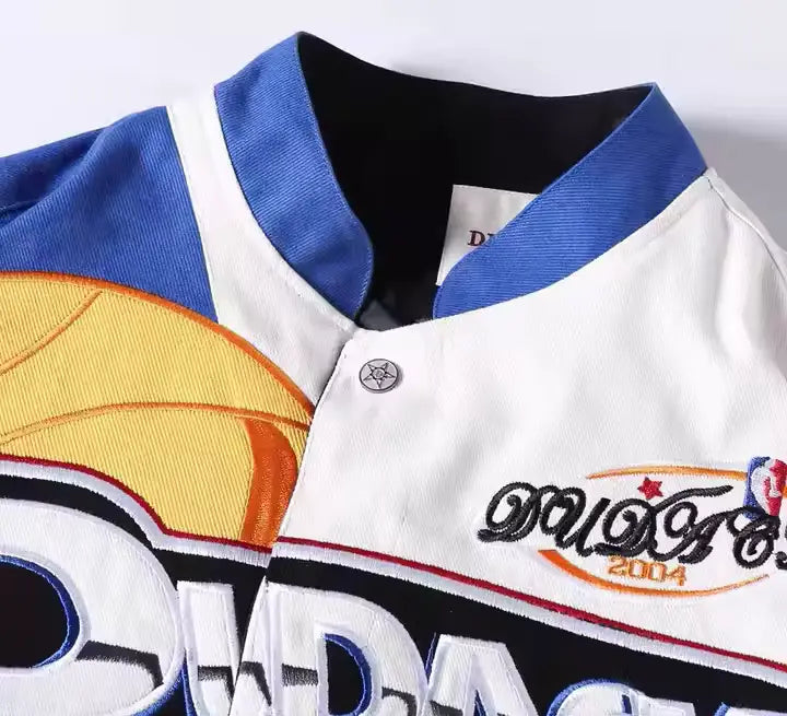 Rare Dudack 2004 NASCAR Vintage Embroidered Jacket - Unisex3