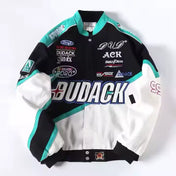 Rare Dudack NASCAR Vintage Embroidered Jacket - Unisex