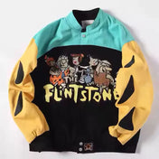 Rare Flintstones NASCAR Vintage Embroidered Jacket - Unisex