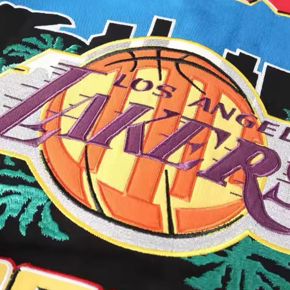 Rare LAKERS Vintage Embroidered Jacket - Unisex
