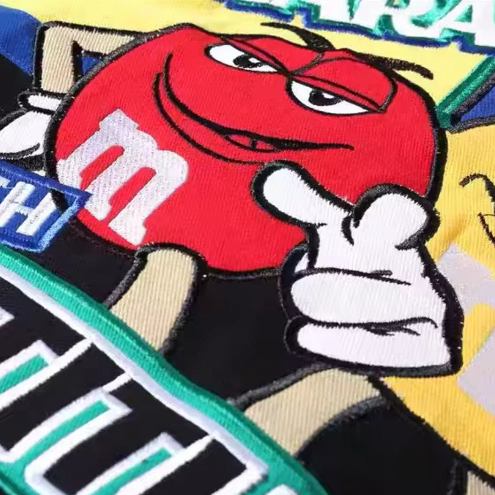 Rare M&M's NASCAR Vintage Embroidered Jacket - Unisex