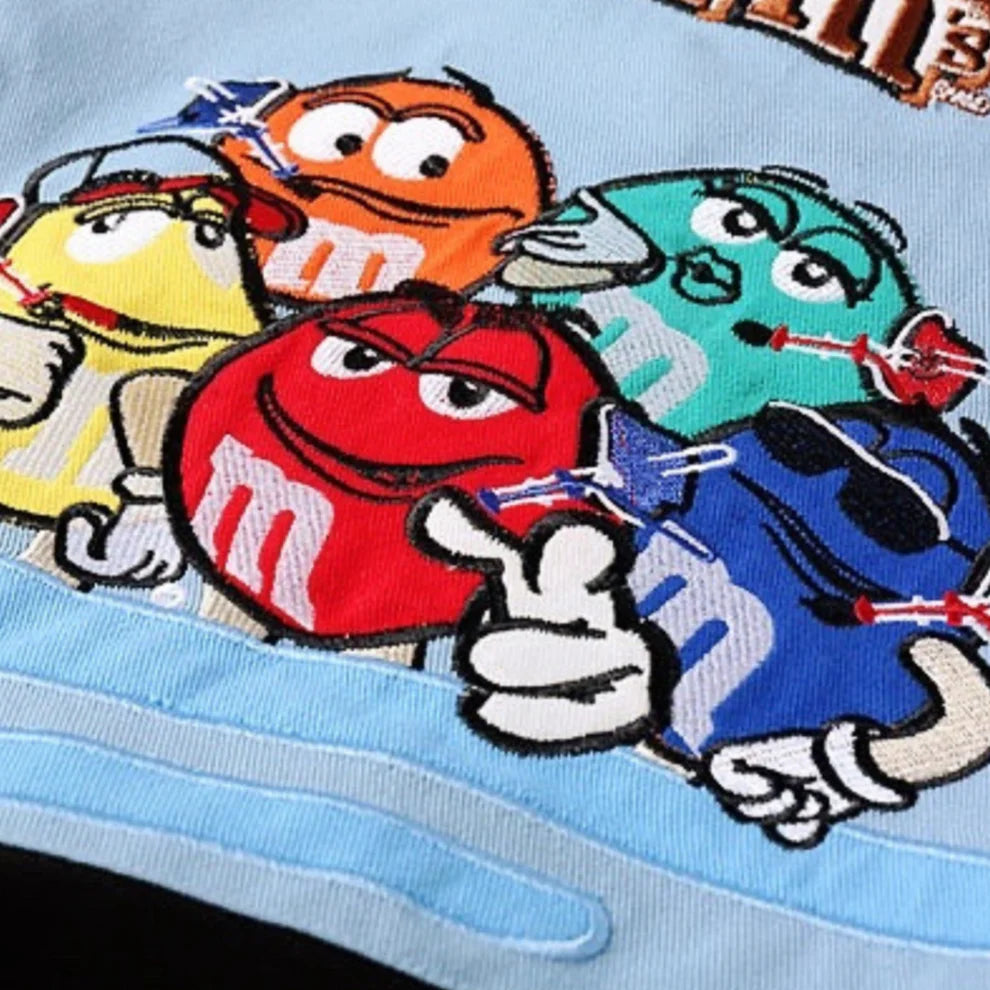 Rare M&M's NASCAR Vintage Embroidered Jacket – Unisex