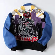 Rare Maskedman NASCAR Vintage Embroidered Jacket - Unisex1