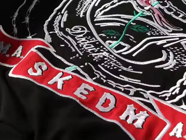 Rare Maskedman NASCAR Vintage Embroidered Jacket - Unisex