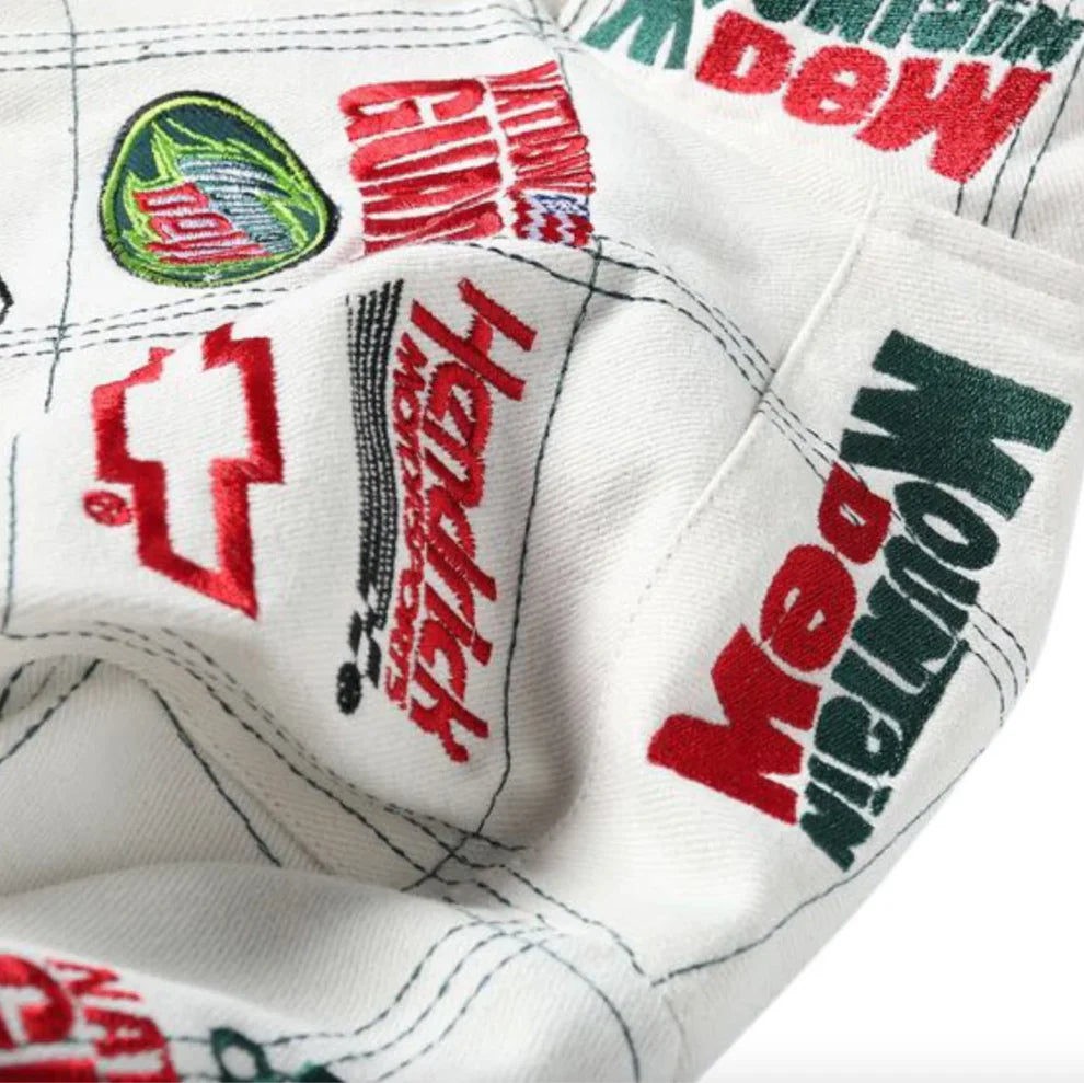 Rare Mountain Dew NASCAR Vintage Embroidered Jacket - Unisex2