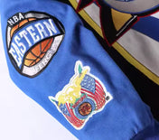 Rare PHILADELPHIA 76ERS Vintage Embroidered Jacket - Unisex4