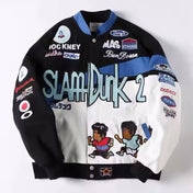 Rare SlamDunk NASCAR Vintage Embroidered Jacket - Unisex