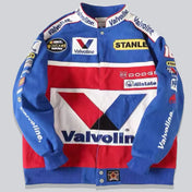 Rare Valvoline NASCAR Vintage Embroidered Jacket - Unisex