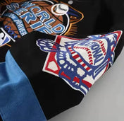 Rare World Series Baseball Vintage Embroidered Jacket - Unisex3