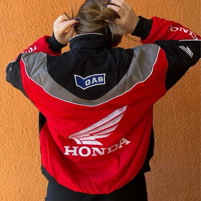 F1 HONDA Embroidered Vintage Racing Jacket