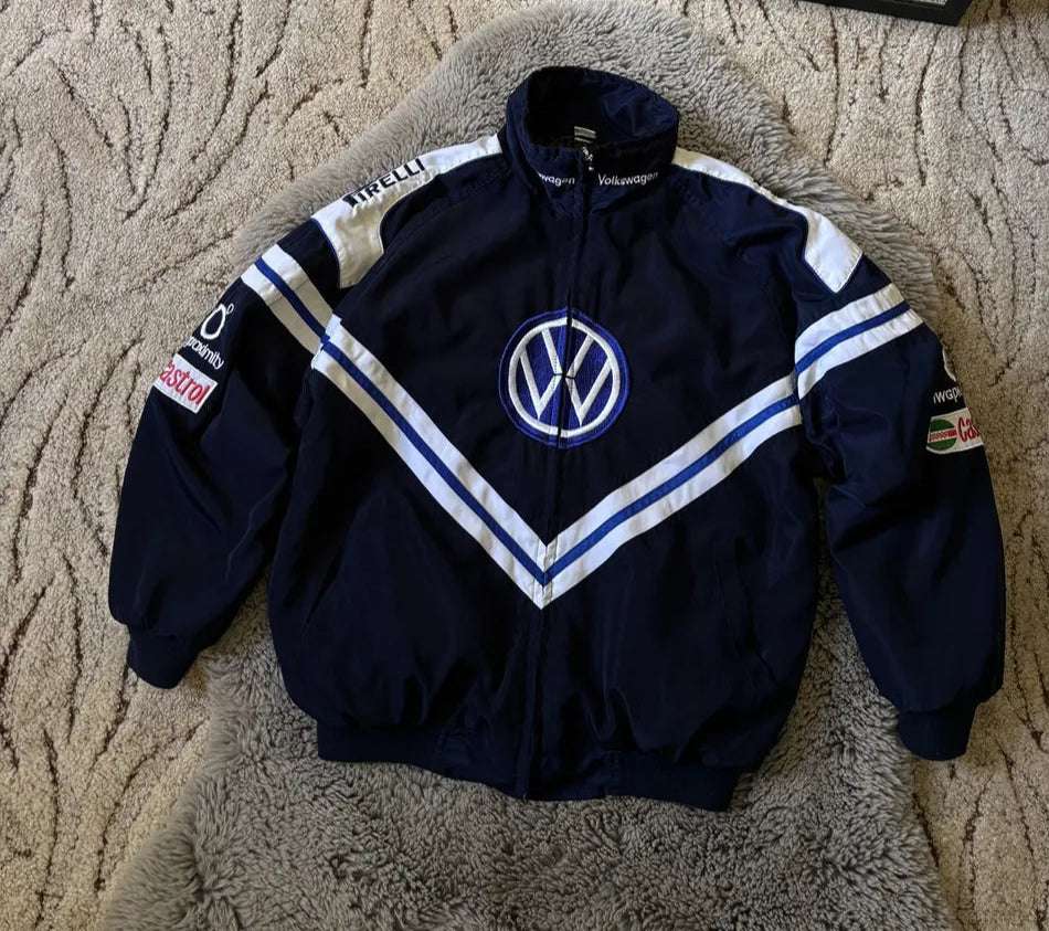 F1 Volkswagen Embroidered Vintage Racing Jacket