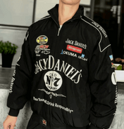 JackDaniels Embroidered Vintage Racing Jacket
