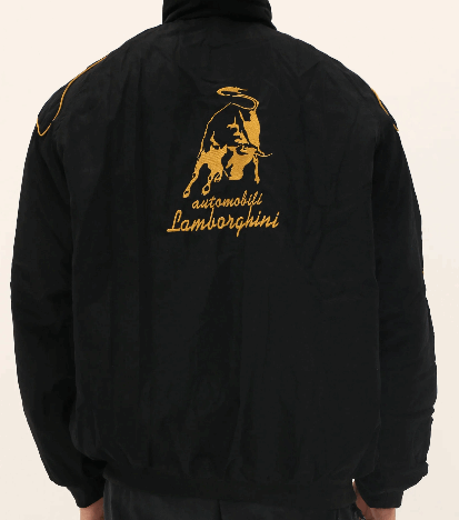 Lamborghini Embroidered Vintage Racing Jacket
