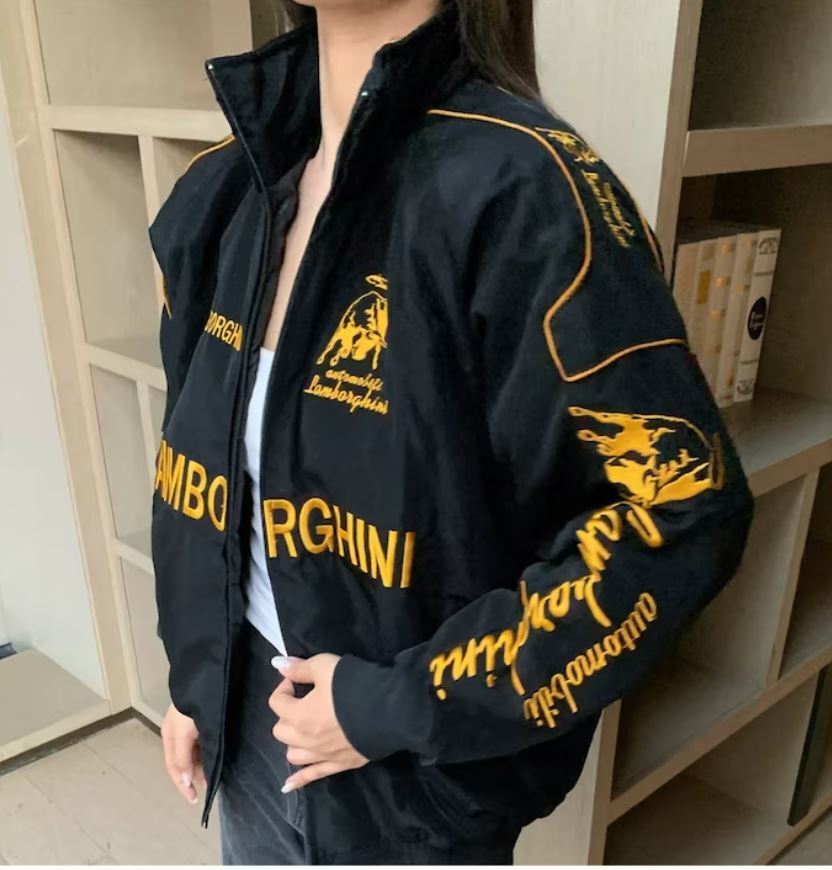 lamborghini vintage racing jacket