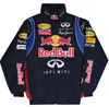 F1 RedBull Embroidered Vintage Racing Jacket Navy Blue
